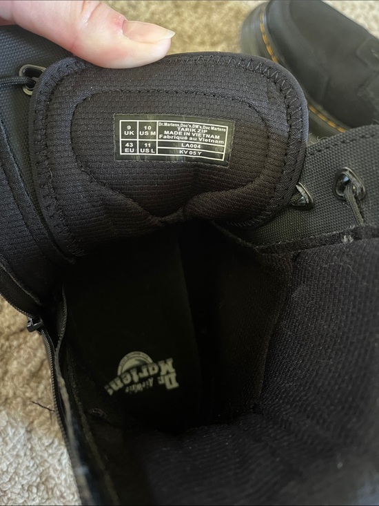 Dr Martens TARIK ZIP POLY & LEATHER UTILITY BOOTS main image 8